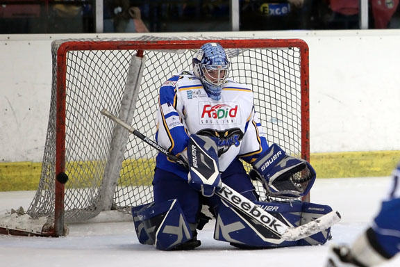 Ben Bowns Hull Stingrays - Kustomflow goalie mask