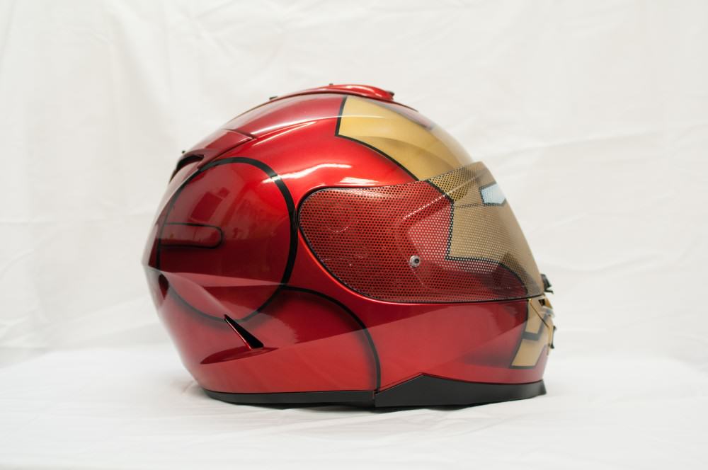 Now offering custom painted helmet visors