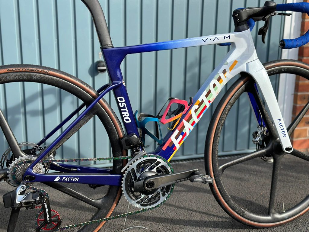 Custom carbon bike frame paint UK