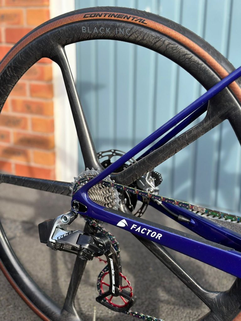 Custom carbon bike frame paint UK