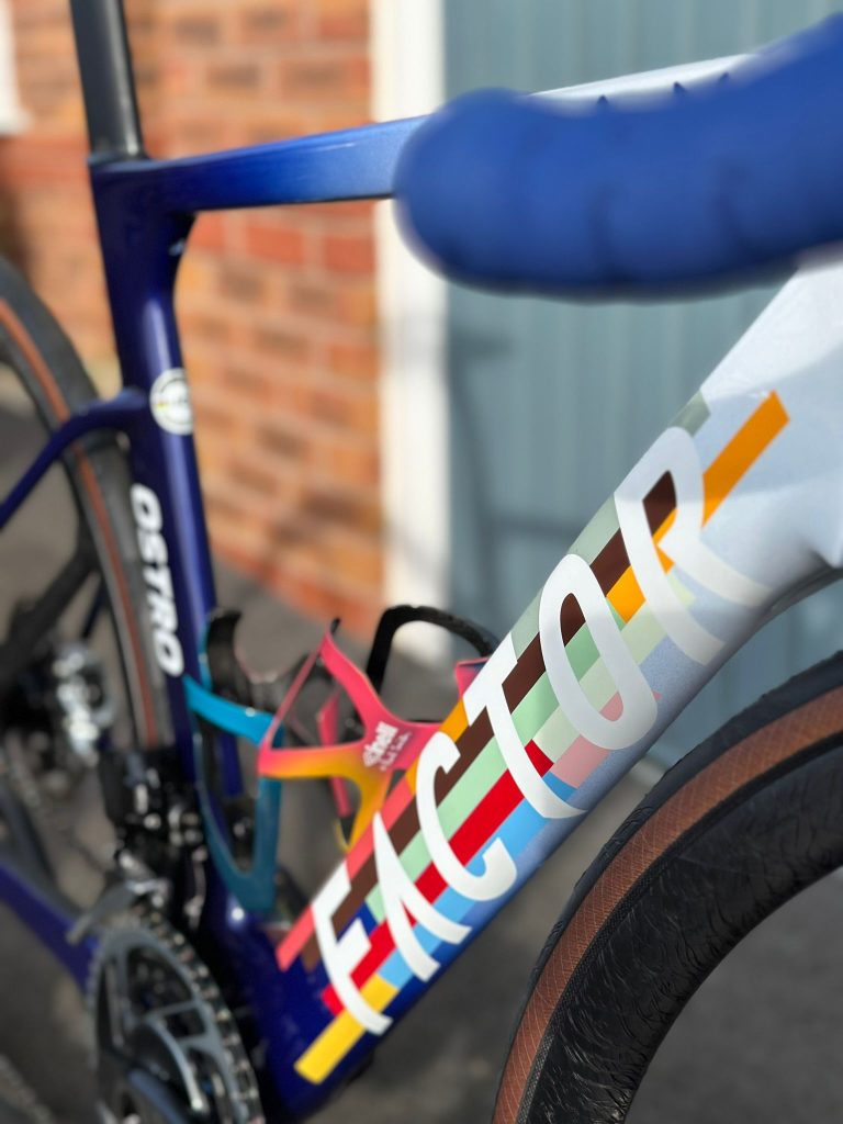 Custom carbon bike frame paint UK