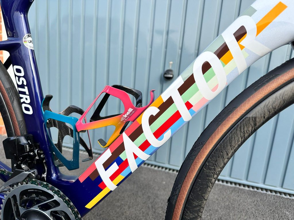 Custom carbon bike frame paint UK