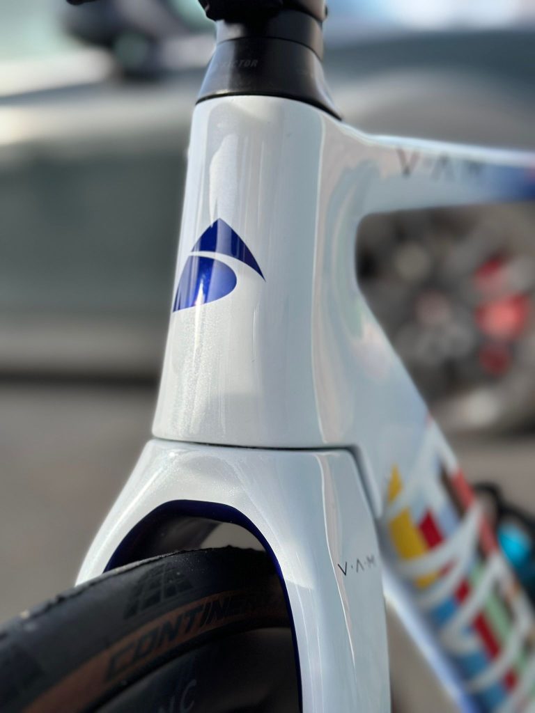 Custom carbon bike frame paint UK