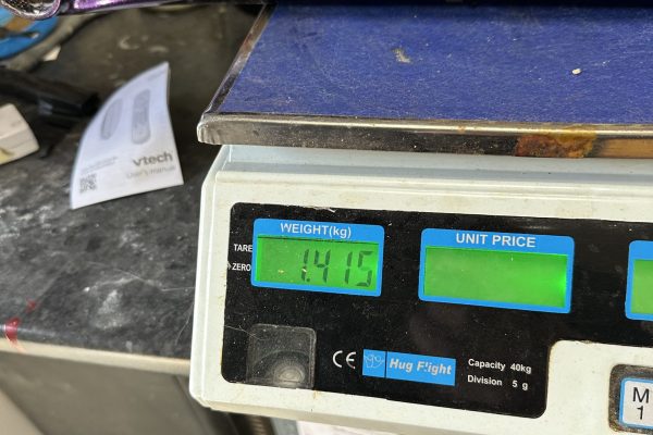 saving weight on bike paint