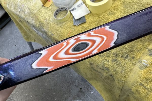 saving weight on bike paint