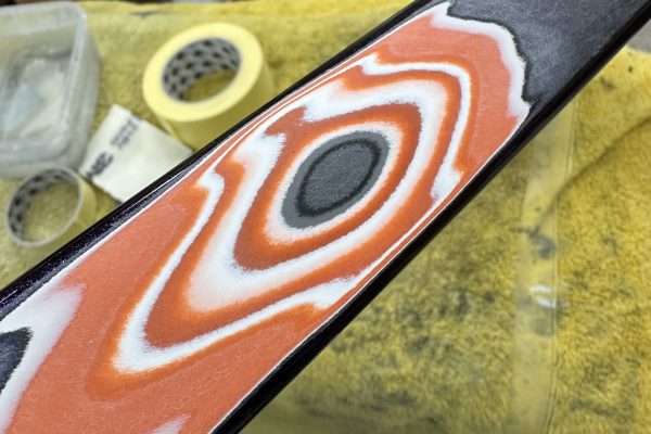 saving weight on bike paint